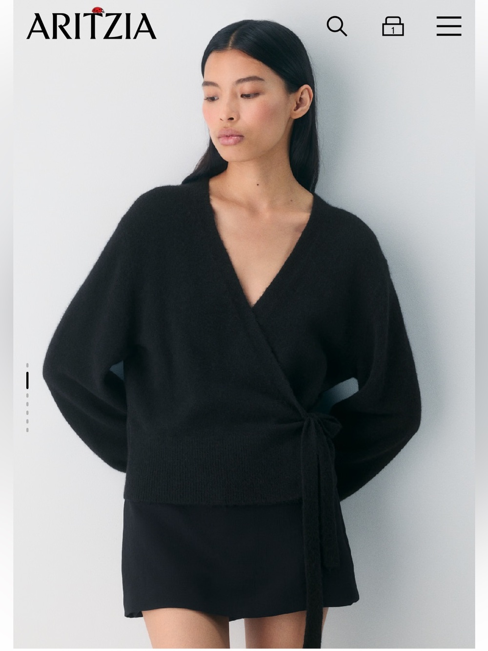 Aritzia Wilfred
SoftSpoke™ Cassidy Wrap Sweater